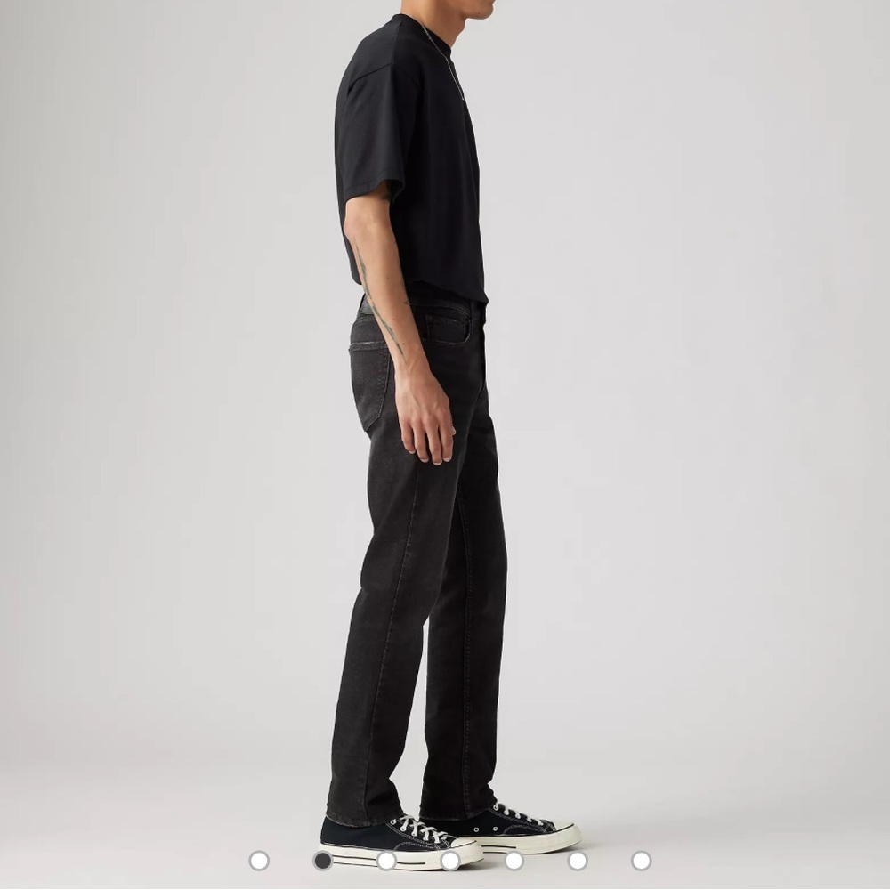 Men’s 511 Slim Fit Jeans in Frog Eye - Black - Picture 5 of 8